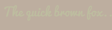 Image with Font Color BDBD9F and Background Color BDAE9F